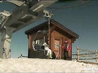 sex on ski lift priva